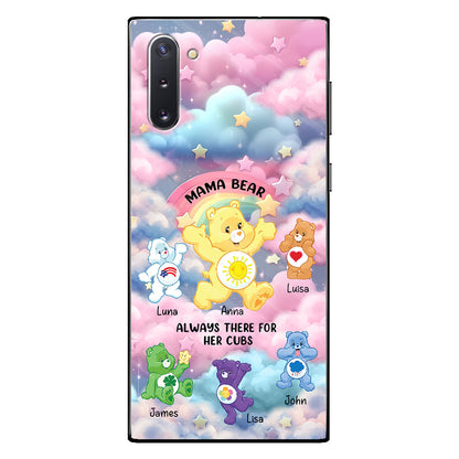 Mama Bear Always There - Personalized Mother Phone Case