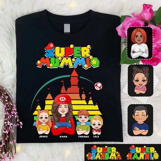 Super Mommio - Personalized Super Plumber T-shirt And Hoodie