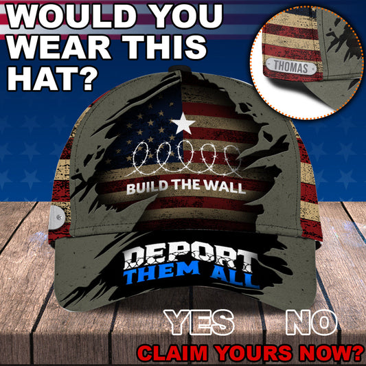 Save The Country - Personalized Classic Cap