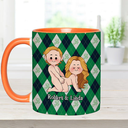 Chamber Of Secrets - Personalized Couple Accent Mug