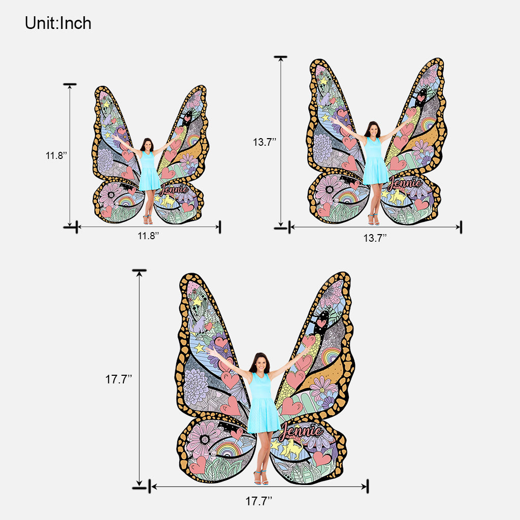 Custom Photo Butterfly - Personalized Custom Shaped Wood Sign