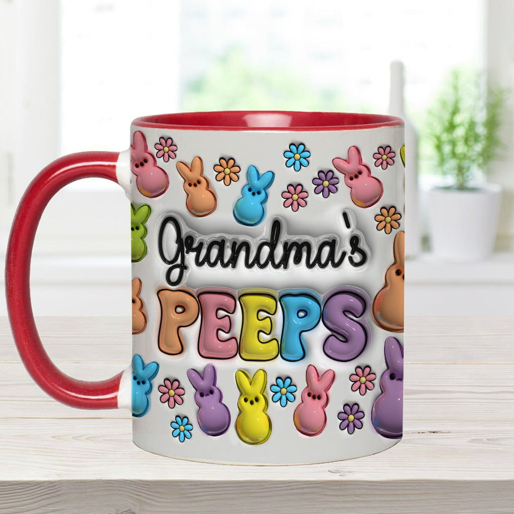 Grandma’s Bunnies - Personalized Grandma Accent Mug