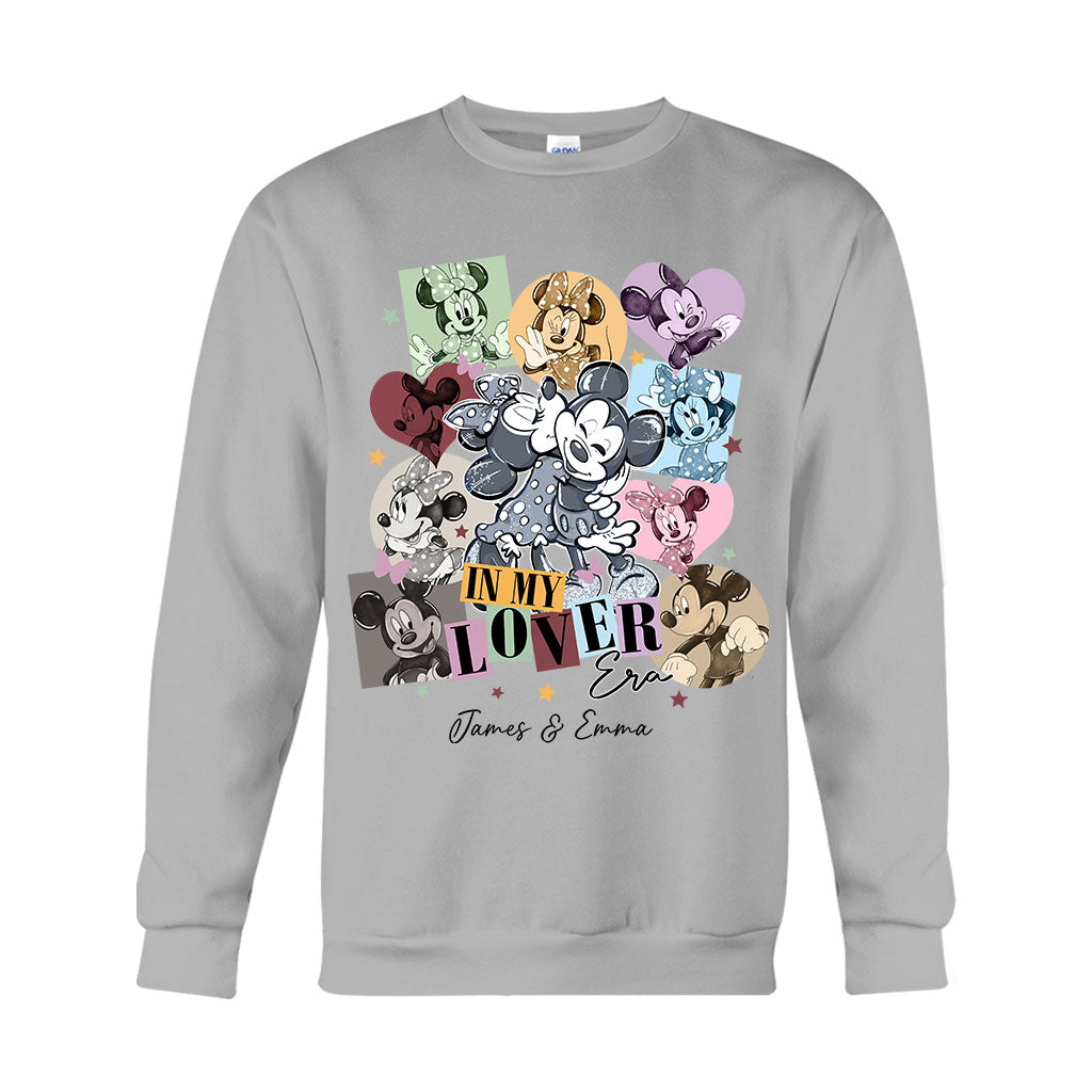 In My Lover Era Mouse Ears Couple - Personalized Couple T-shirt And Hoodie