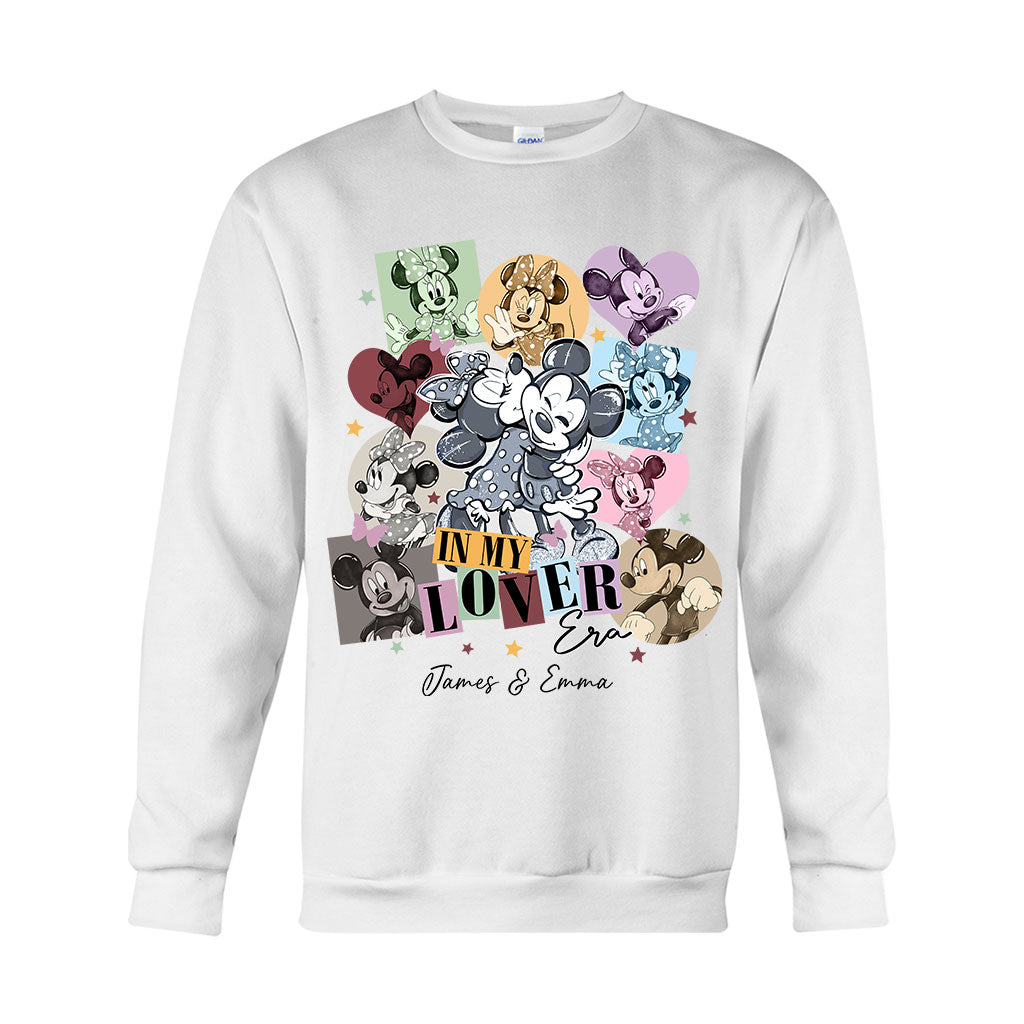 In My Lover Era Mouse Ears Couple - Personalized Couple T-shirt And Hoodie