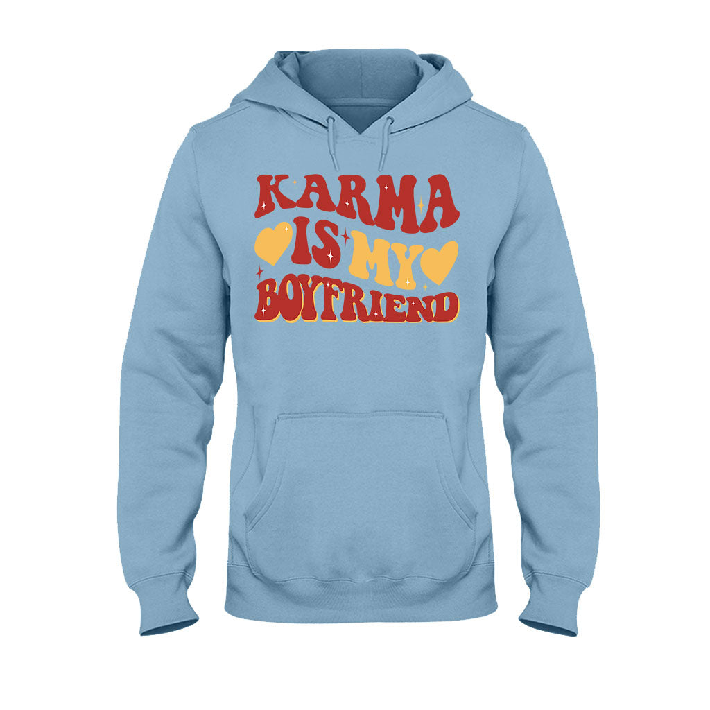 Karma Is My Bf Gf - Personalized Tay-tay Lover T-shirt And Hoodie