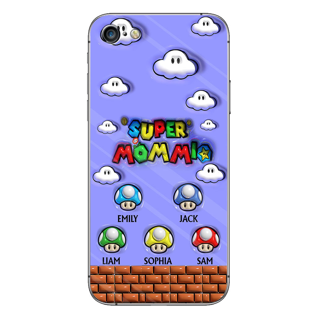 Super Mommio - Personalized Super Plumber Phone Case