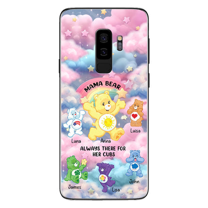 Mama Bear Always There - Personalized Mother Phone Case