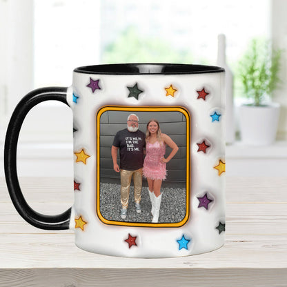 We Listen To Taytay And Cry - Personalized Tay-tay Lover Accent Mug