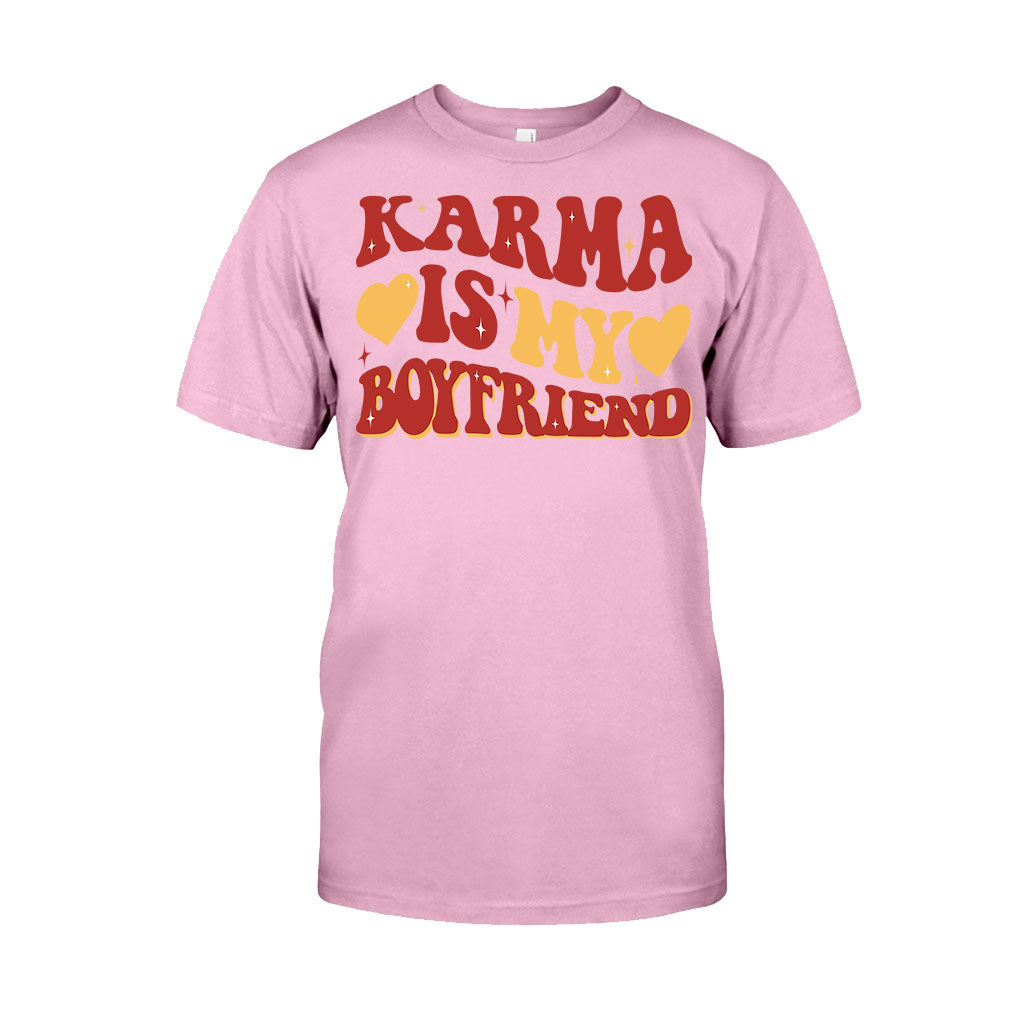 Karma Is My Bf Gf - Personalized Tay-tay Lover T-shirt And Hoodie