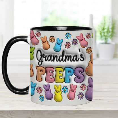 Grandma’s Bunnies - Personalized Grandma Accent Mug