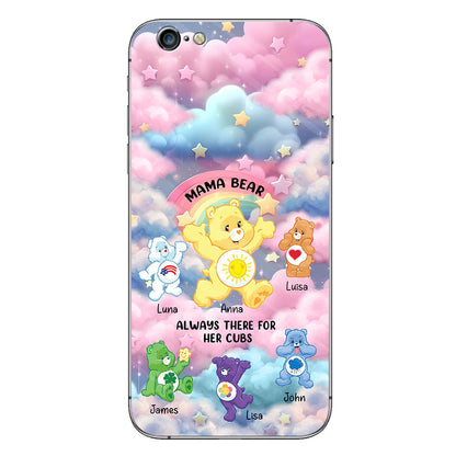 Mama Bear Always There - Personalized Mother Phone Case