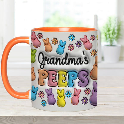 Grandma’s Bunnies - Personalized Grandma Accent Mug