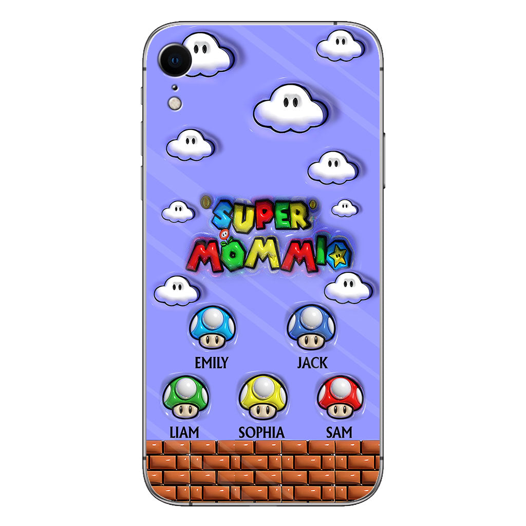 Super Mommio - Personalized Super Plumber Phone Case