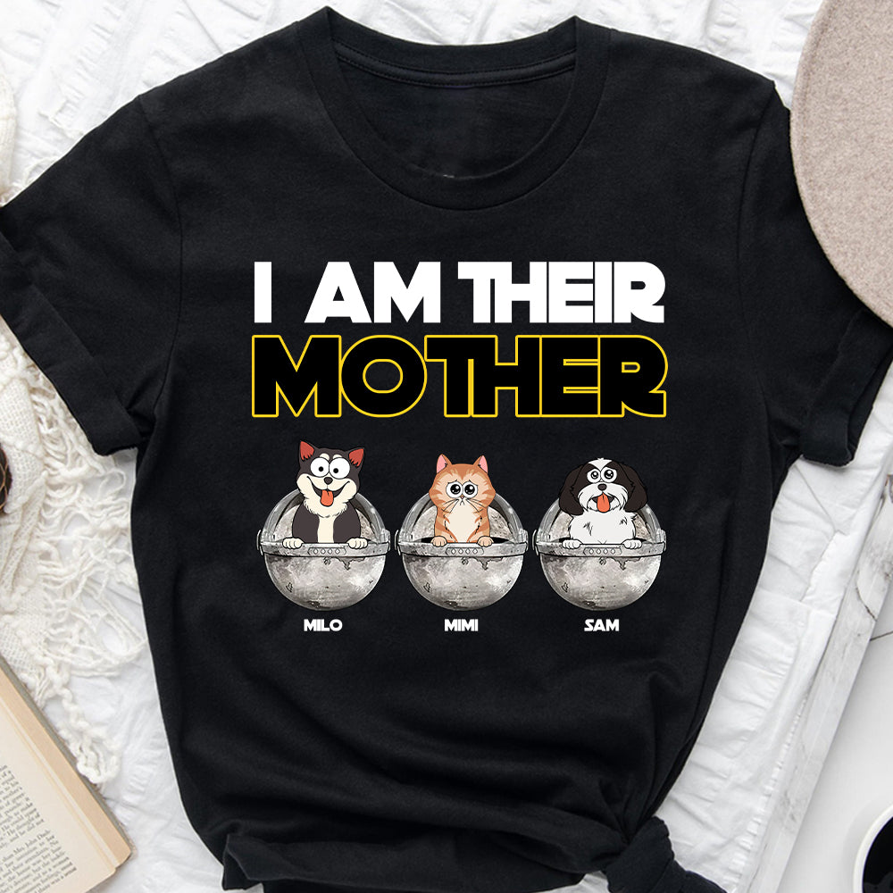 I Am Their Father/ Mother - Personalized Dog T-shirt And Hoodie