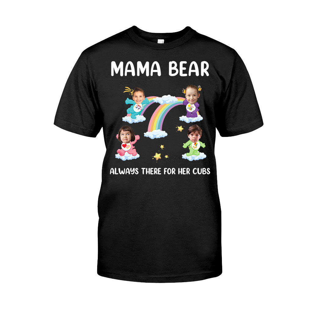 Mama Bear Always There For Her Cubs Care - Personalized Mother T-shirt And Hoodie