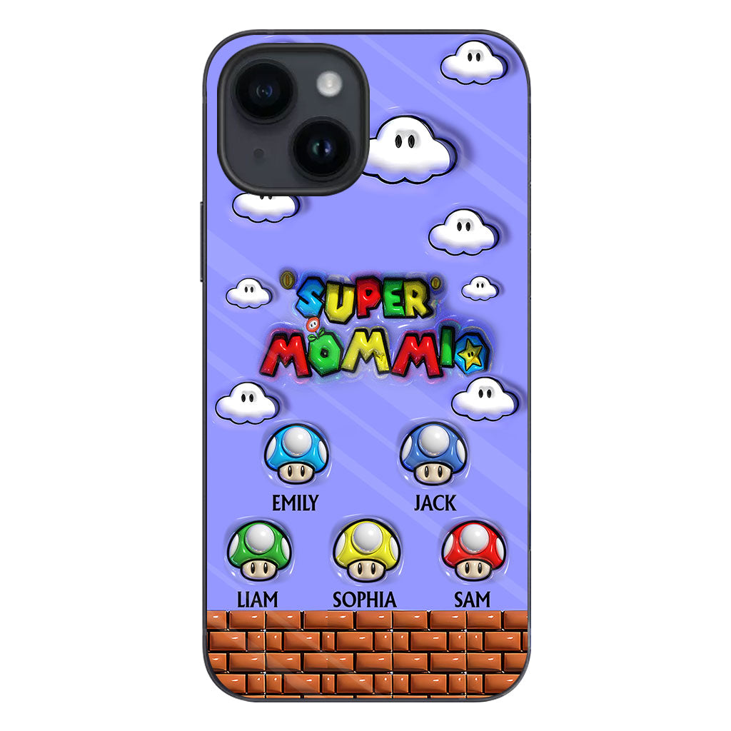 Super Mommio - Personalized Super Plumber Phone Case