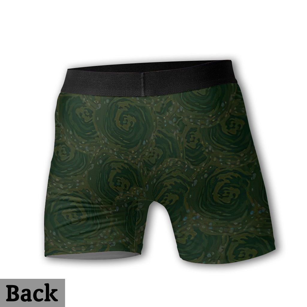 Stop Staring At My Pickle - Personalized Couple Men’s Boxer Briefs