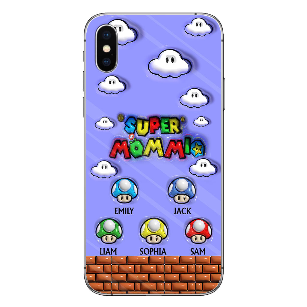 Super Mommio - Personalized Super Plumber Phone Case