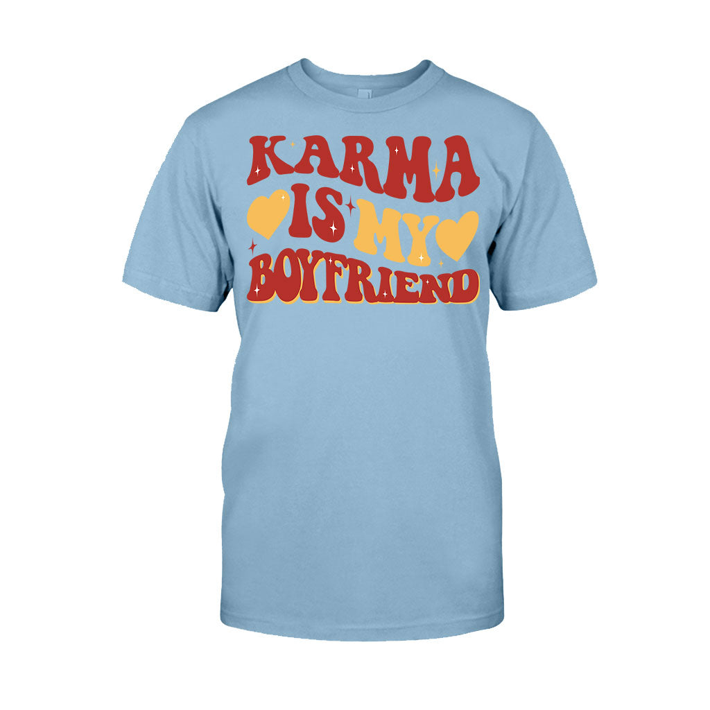 Karma Is My Bf Gf - Personalized Tay-tay Lover T-shirt And Hoodie