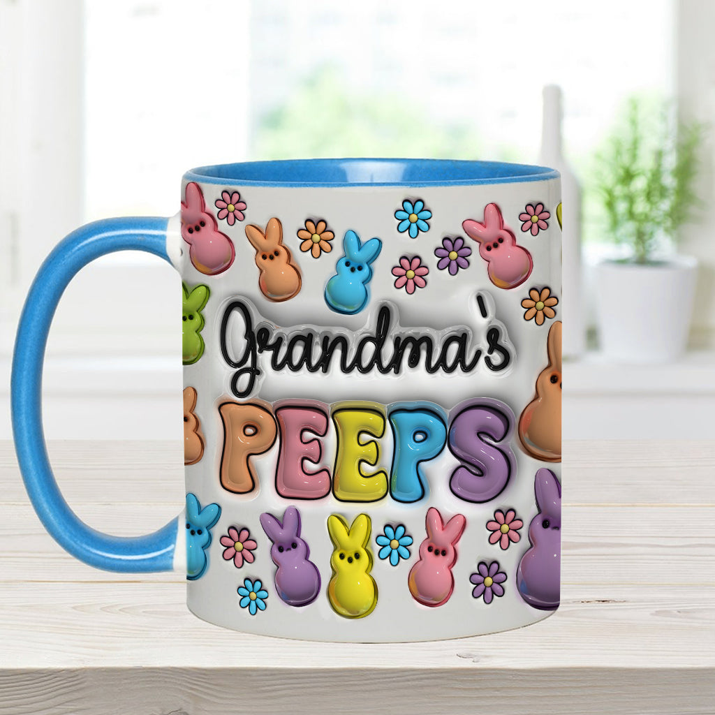 Grandma’s Bunnies - Personalized Grandma Accent Mug