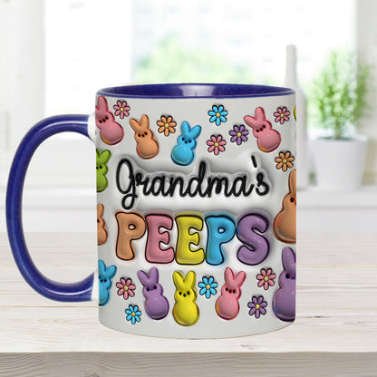 Grandma’s Bunnies - Personalized Grandma Accent Mug