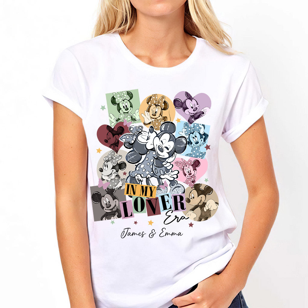 In My Lover Era Mouse Ears Couple - Personalized Couple T-shirt And Hoodie