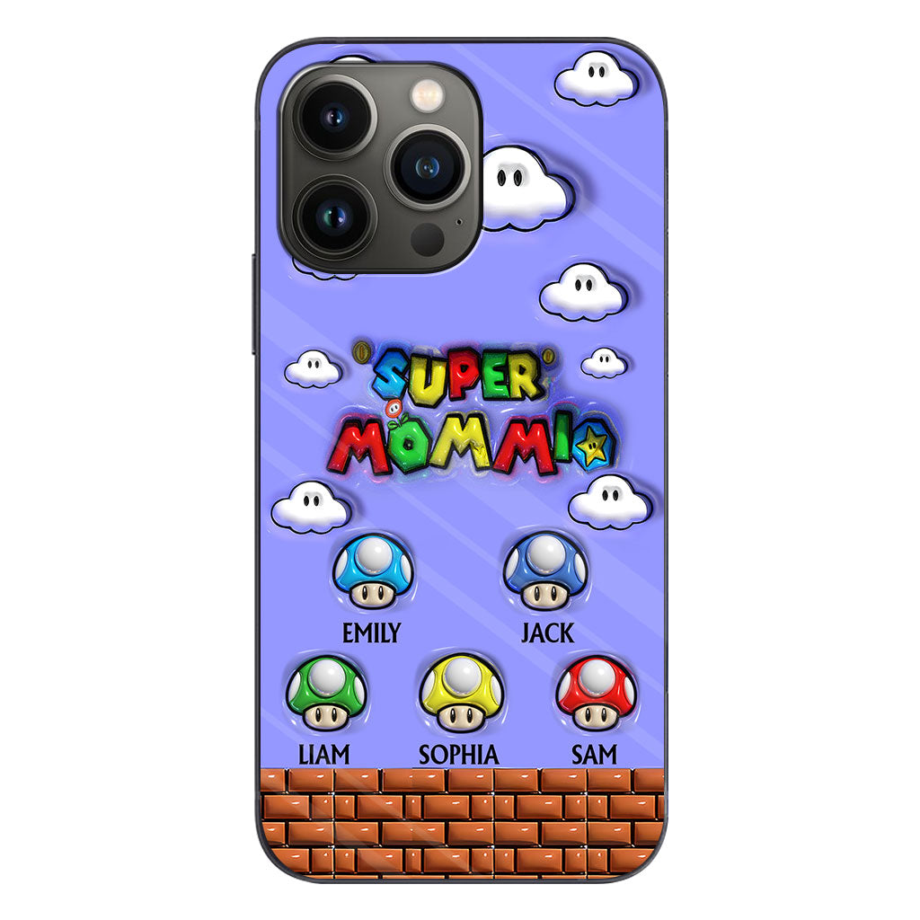 Super Mommio - Personalized Super Plumber Phone Case