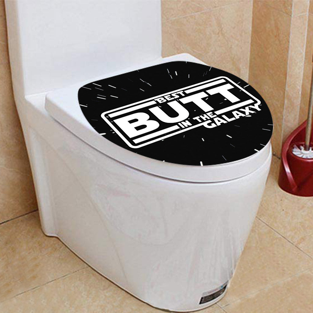 Best Butt In The Galaxy - Personalized The Force Bathroom Curtain & Mats Set