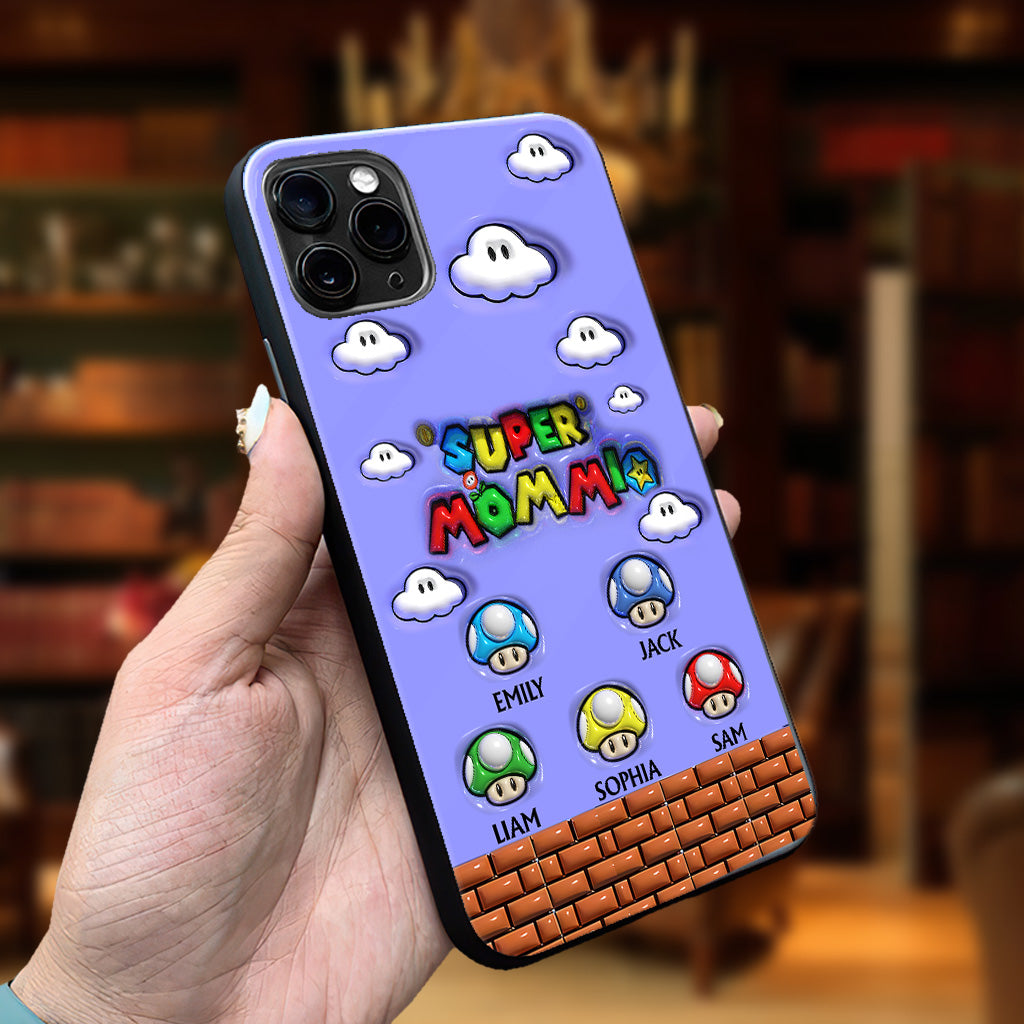 Super Mommio - Personalized Super Plumber Phone Case