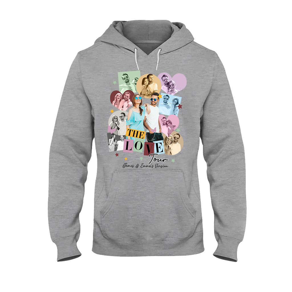 The Love Tour Our Version - Personalized Couple T-shirt And Hoodie