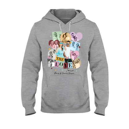 The Love Tour Our Version - Personalized Couple T-shirt And Hoodie