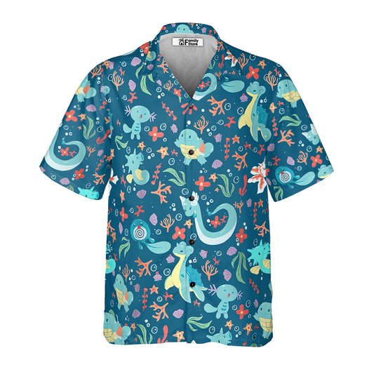 Cute Pattern Monster Trainer Hawaiian Shirt 0224