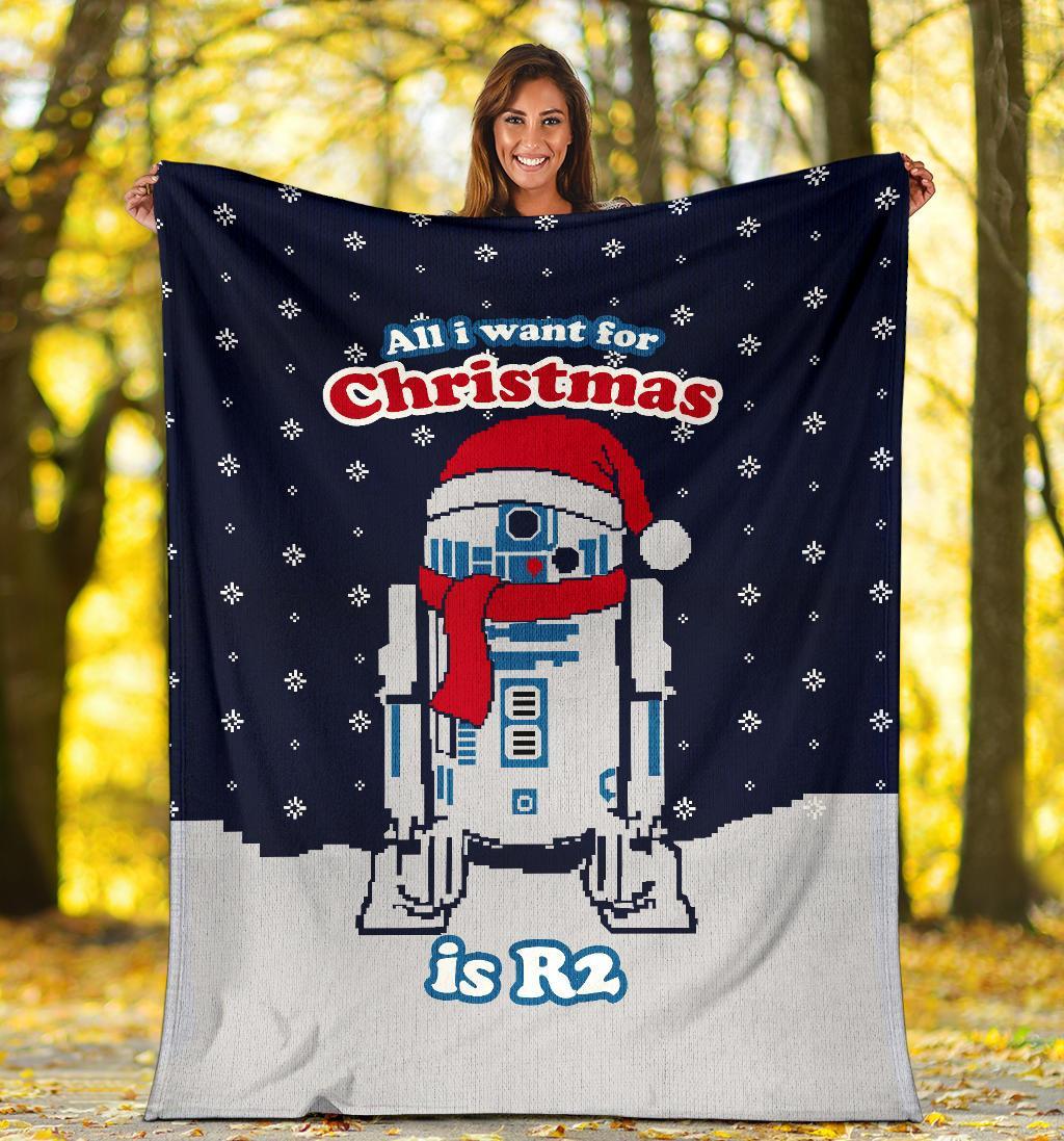 All I Want For Christmas The Force Blanket 0823