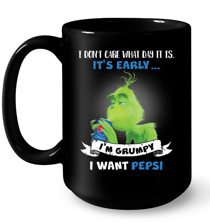 I'm Grumpy - Blue Soft Drink Mug 0223