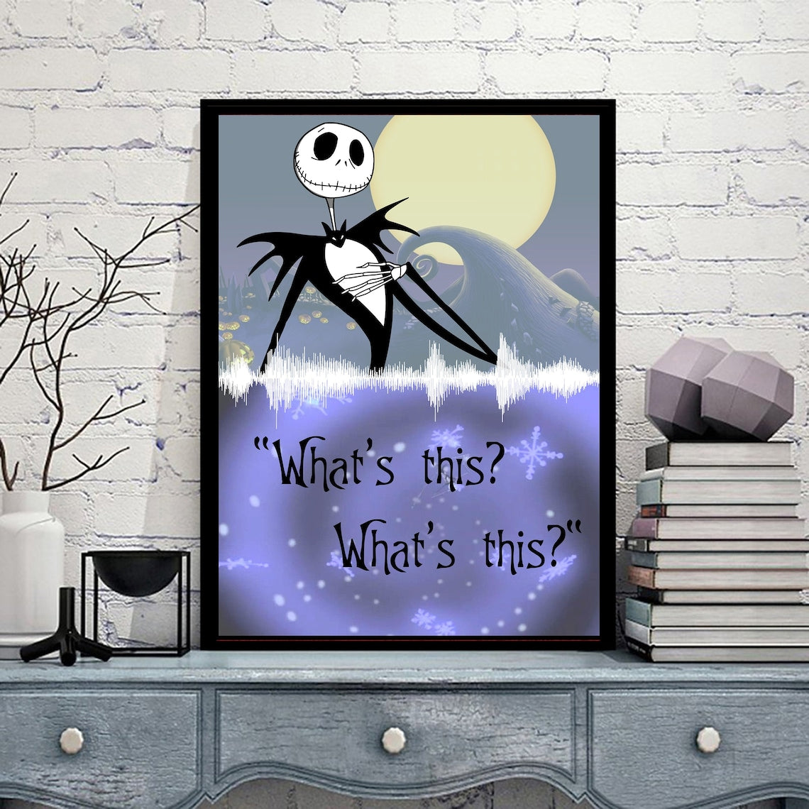 What's This Nightmare Canvas and Poster 0523