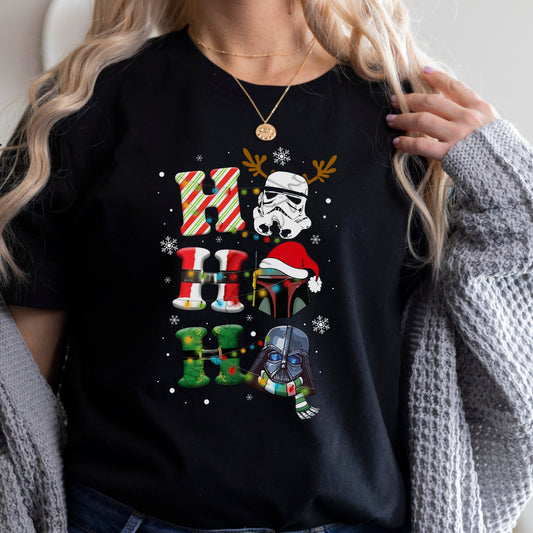 Ho Ho Ho The Force T-shirt and Hoodie 0823