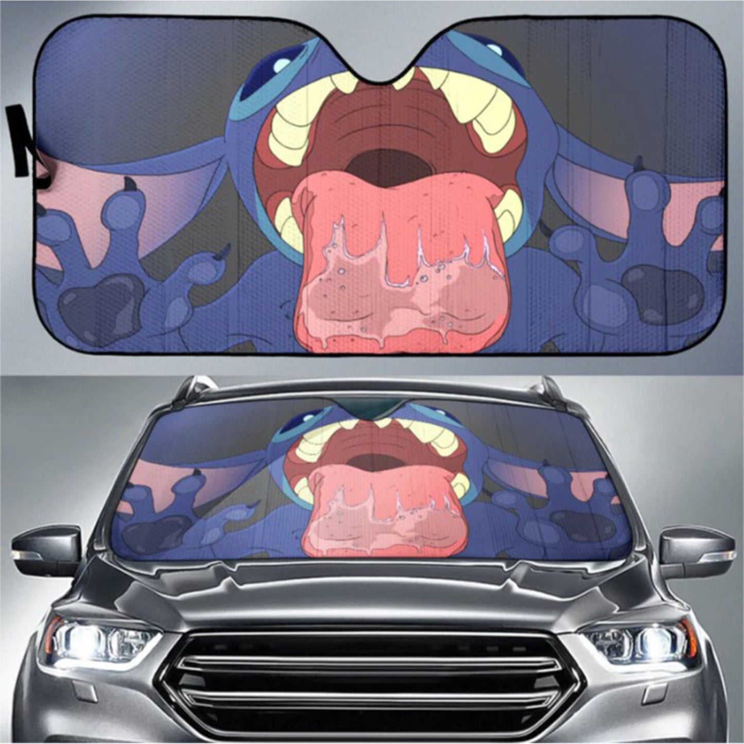 I Licked It Ohana Car Sunshade 0523