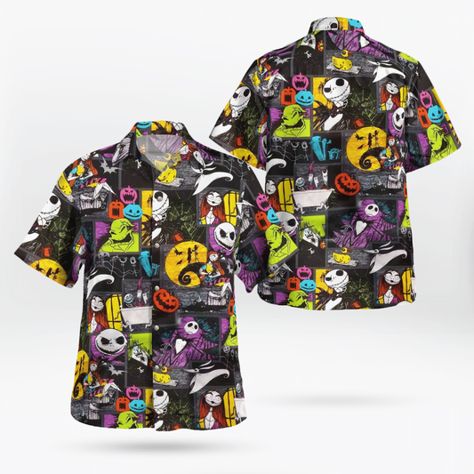 Spooky Night Nightmare Hawaiian Shirt 0523