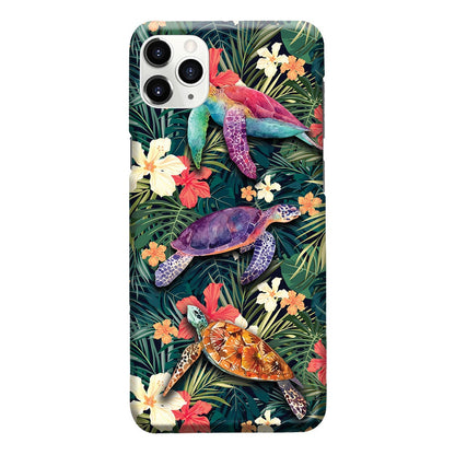 Tropical Turtles Phone Case