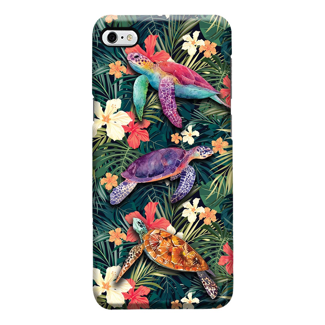 Tropical Turtles Phone Case