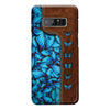 Butterfly Leather Pattern Print Phone Case