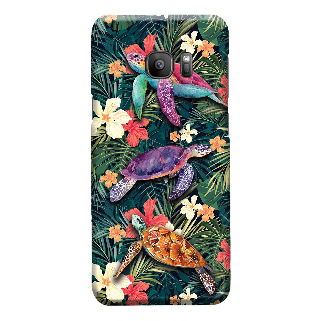 Tropical Turtles Phone Case