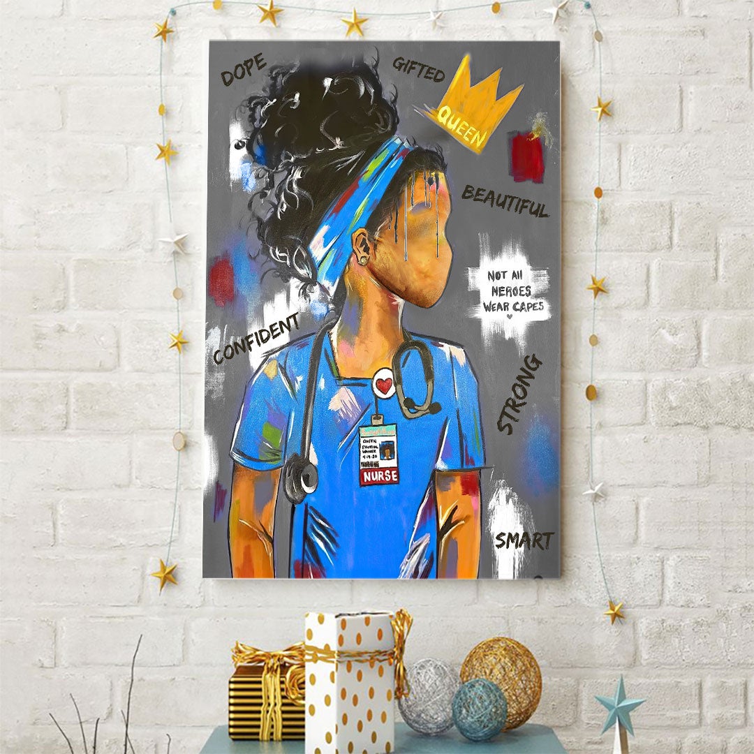 Black Nurse - African American Poster