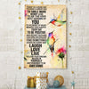 Today Is A Good Day - Hummingbird Poster