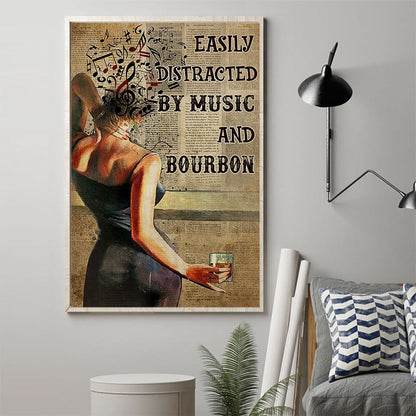 Lose Your Mind Find Your Soul - Whiskey Poster