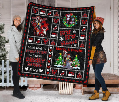 Merry And Bright Nightmare Blanket 0823