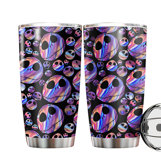 Hologram Pattern Nightmare Tumbler 0523