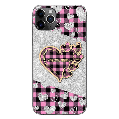 Valentine Heart Grandma - Personalized Grandma Phone Case