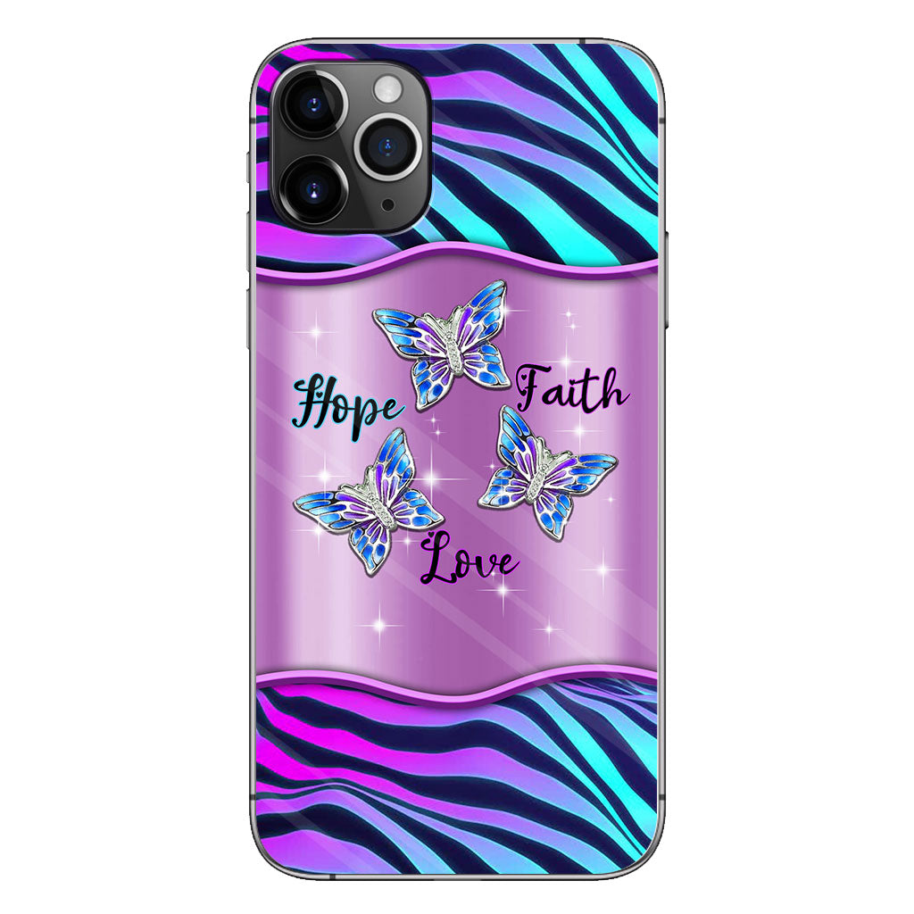 Love Butterflies - Personalized Butterfly Phone Case