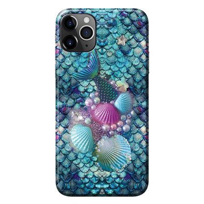 Salty Lil Beach - Mermaid Personalized 3D Pattern Print Phone Case